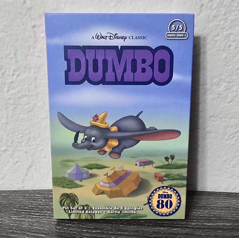 Disney Dumbo Pin Set Limited Release
